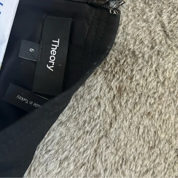 Theory Black Zippered Dress - Picture 3 of 3